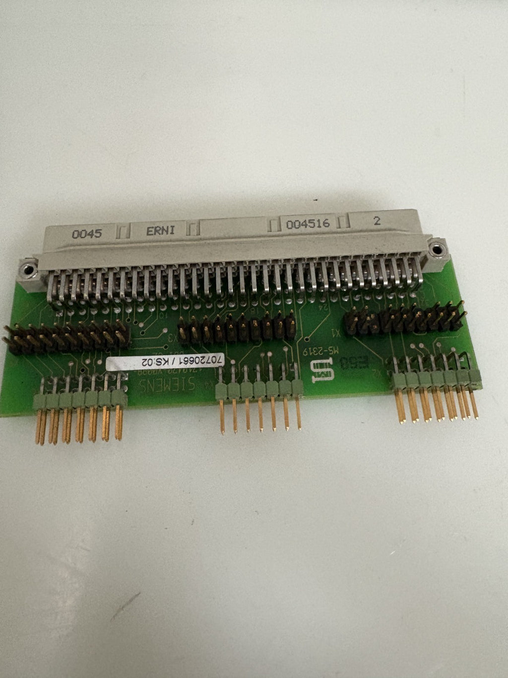 SIEMENS BACKPLANE 00321037/01
