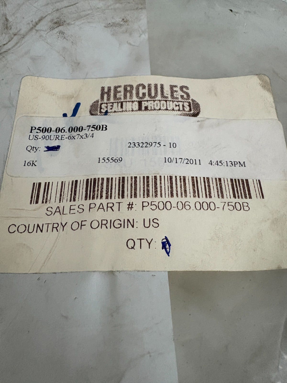 HERCULES SEAL P500-06-000-750B