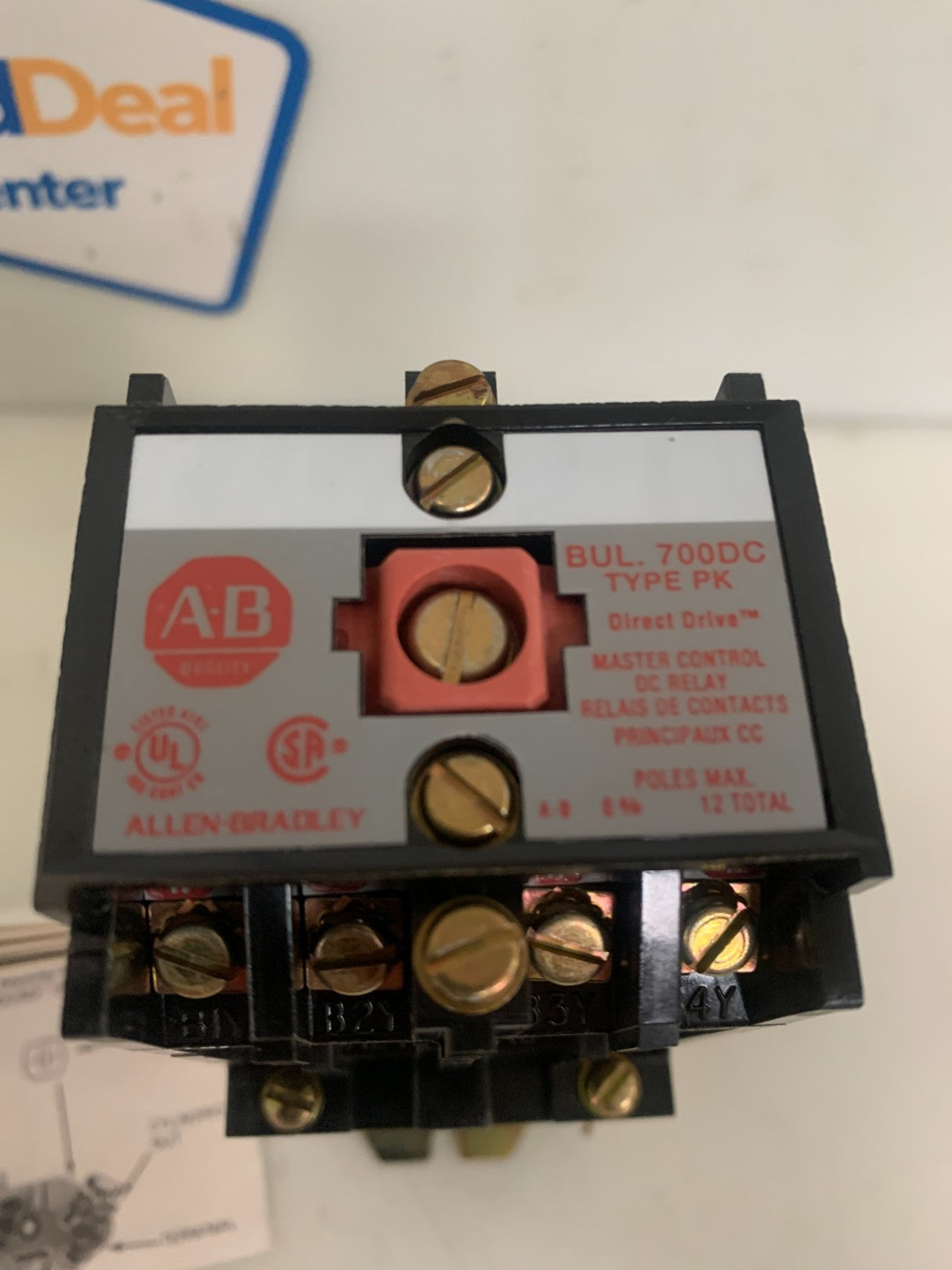 ALLEN BRADLEY CONTROL RELAY CONTACTOR 700DC-PK800Z24 SER A1