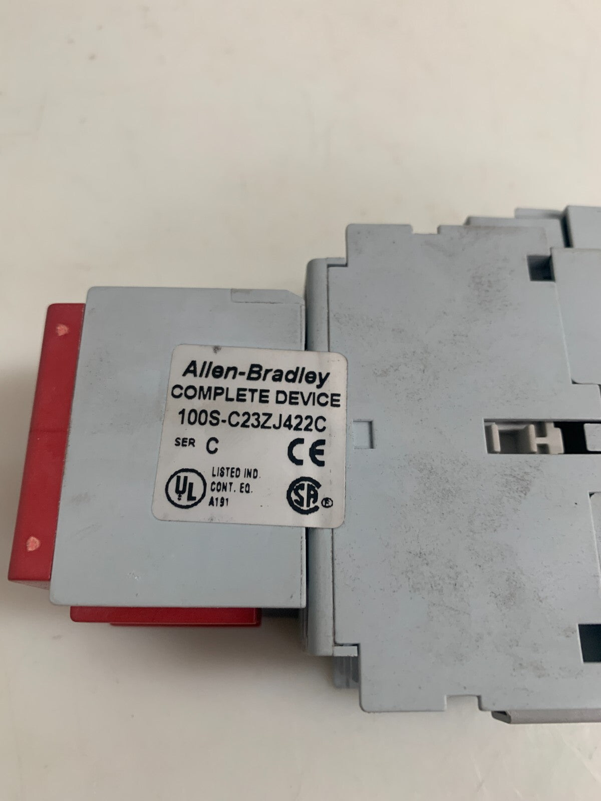 ALLEN BRADLEY SAFETY CONTACTOR 100S-C23ZJ422C 100-C23Z 400 C 100S-F C1