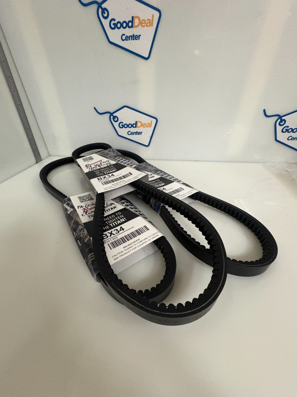 LOT OF 3 BROWNING TIMING BELT BX34