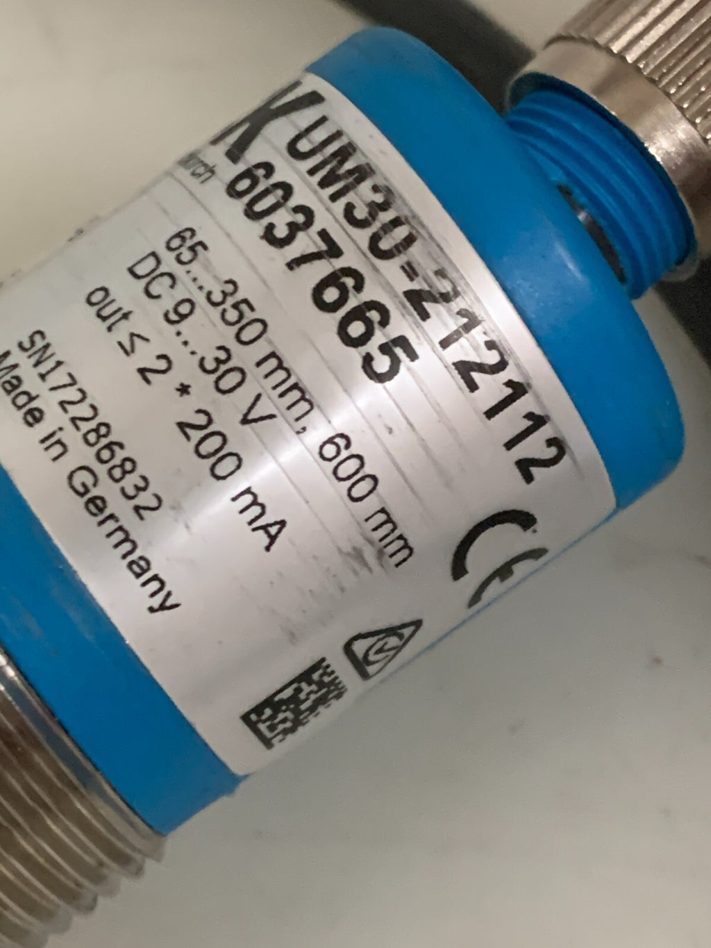 SICK ULTRASONIC SENSOR UM30-212112 6037665