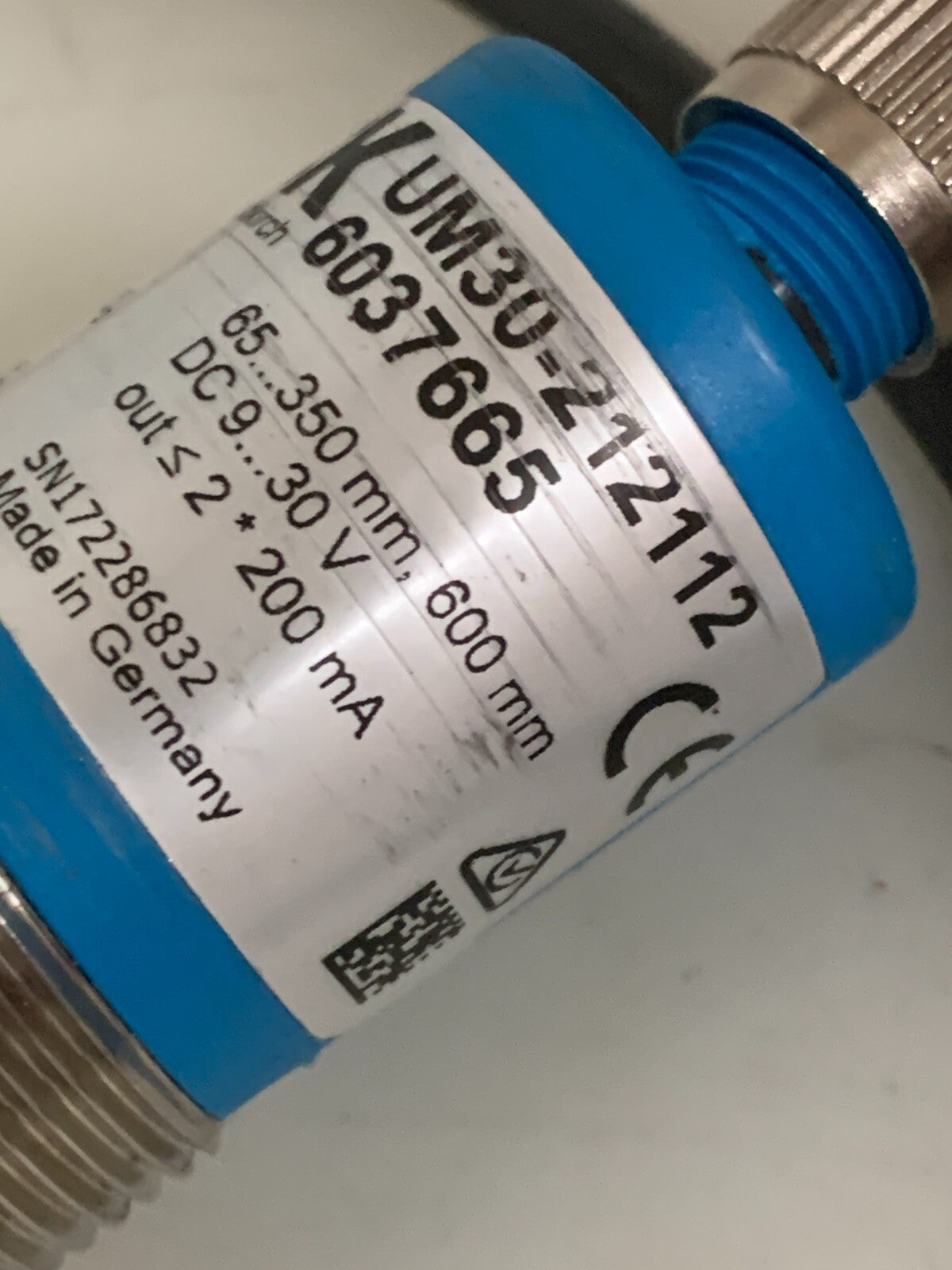 SICK ULTRASONIC SENSOR UM30-212112 6037665