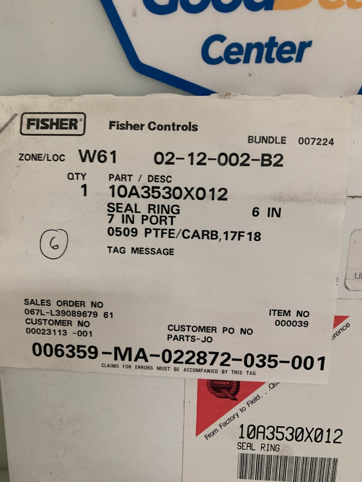 FISHER CONTROLS SEAL RING #10A353OX0121