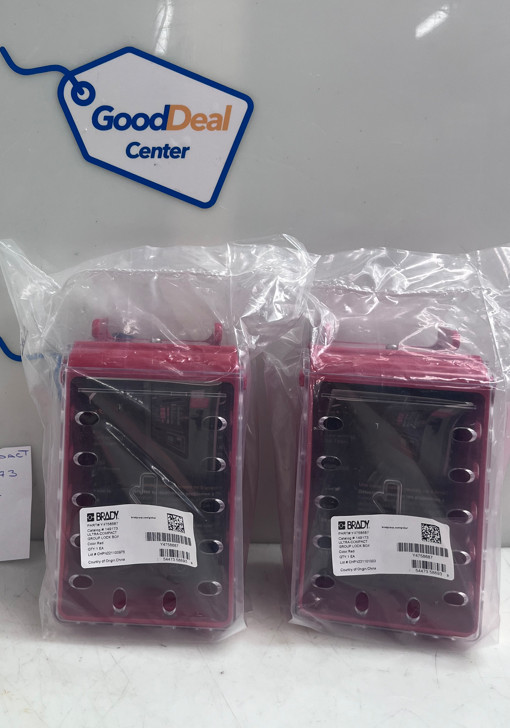 BRADY 149173  Ultra-Compact Group Lock Box  Y4758687 (Lot of 2)1