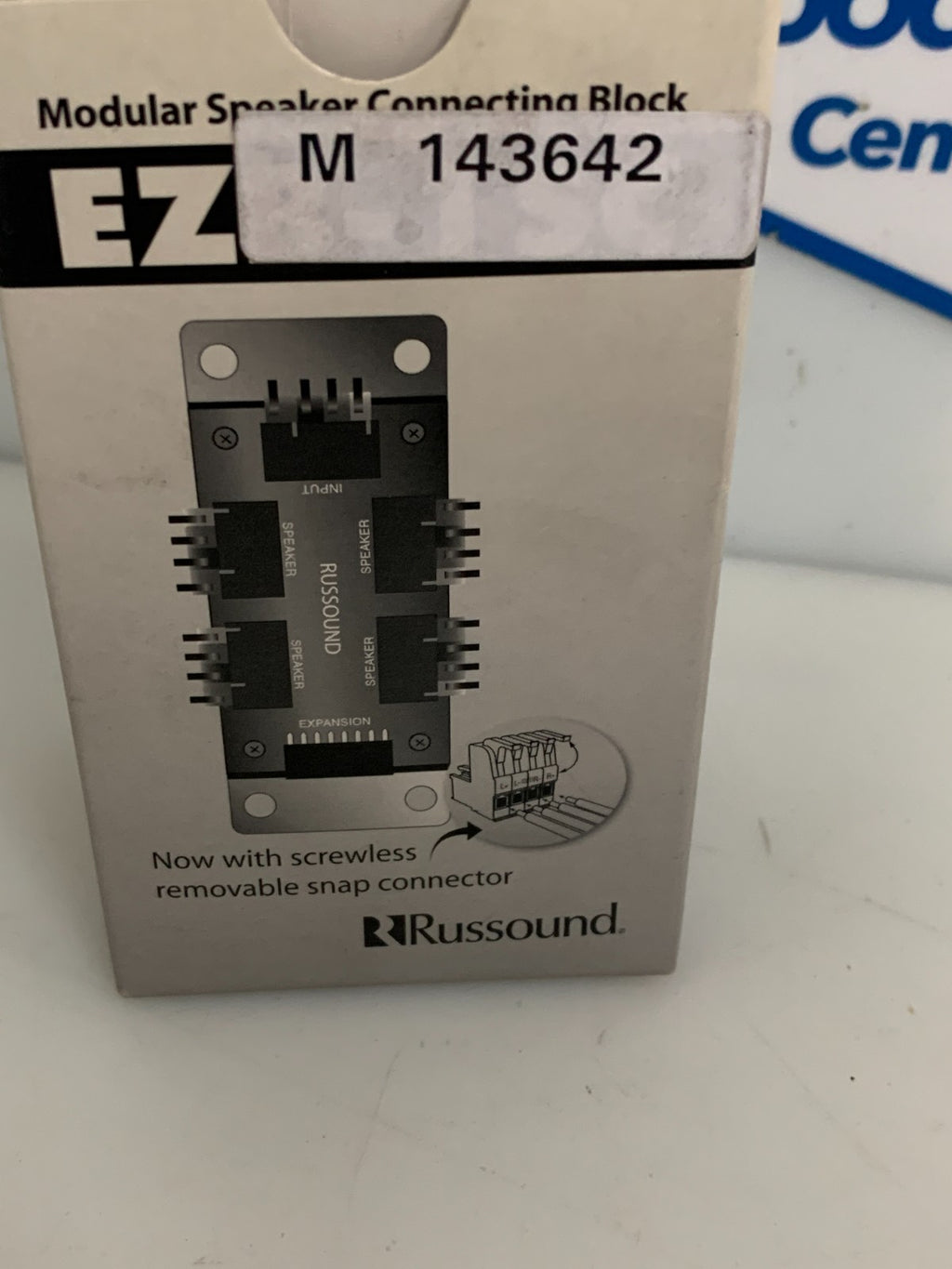 RUSSOUND MODULAR SPEAKER CONNECTING BASE EZB-1SC3