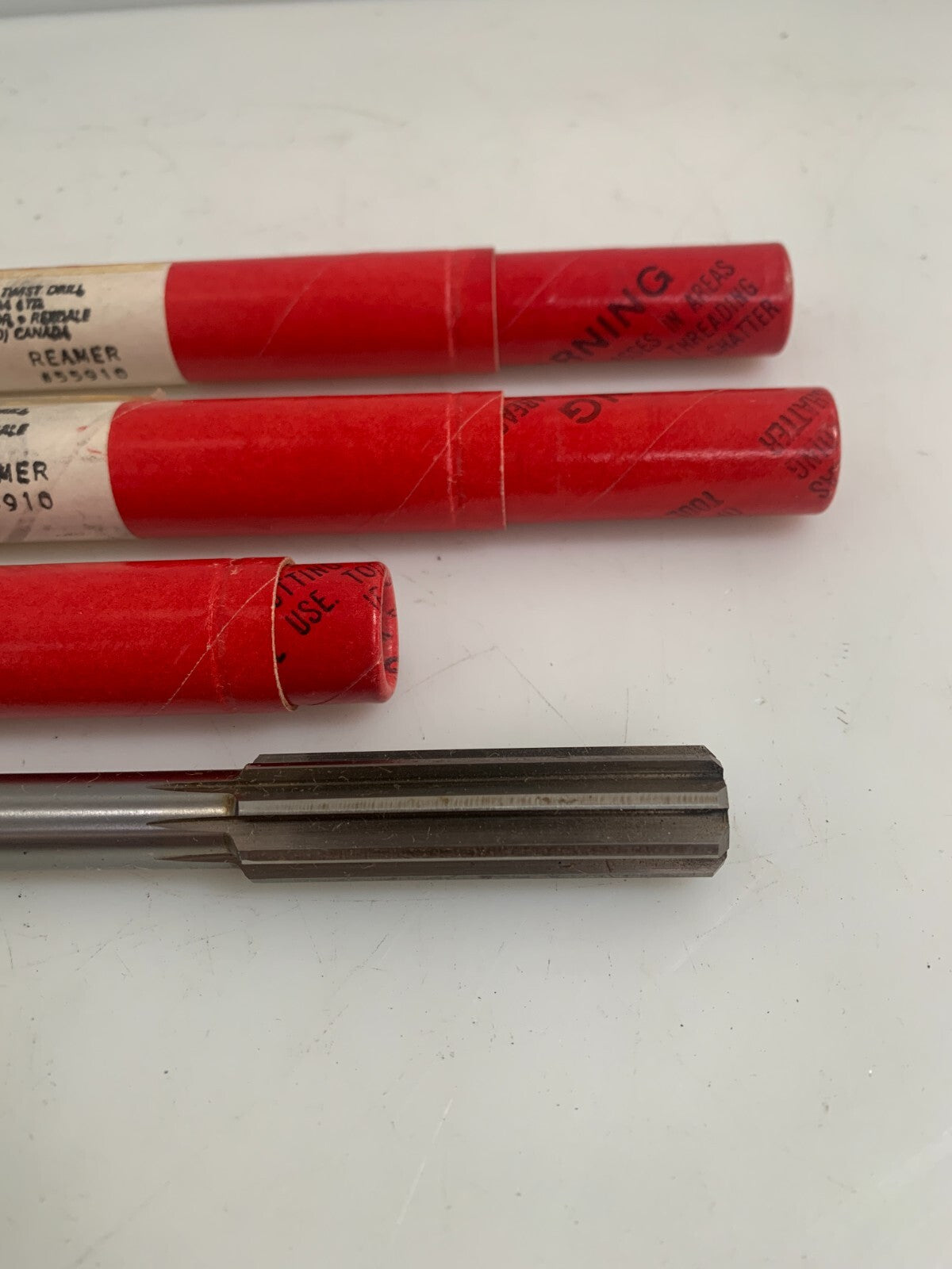 Lot of 3 Cleveland Reamer .5650 Diameter #55910 New in Tube