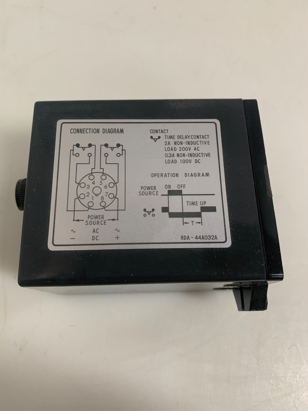 OMRON RDA 44A032A OFF DELAY TIMER