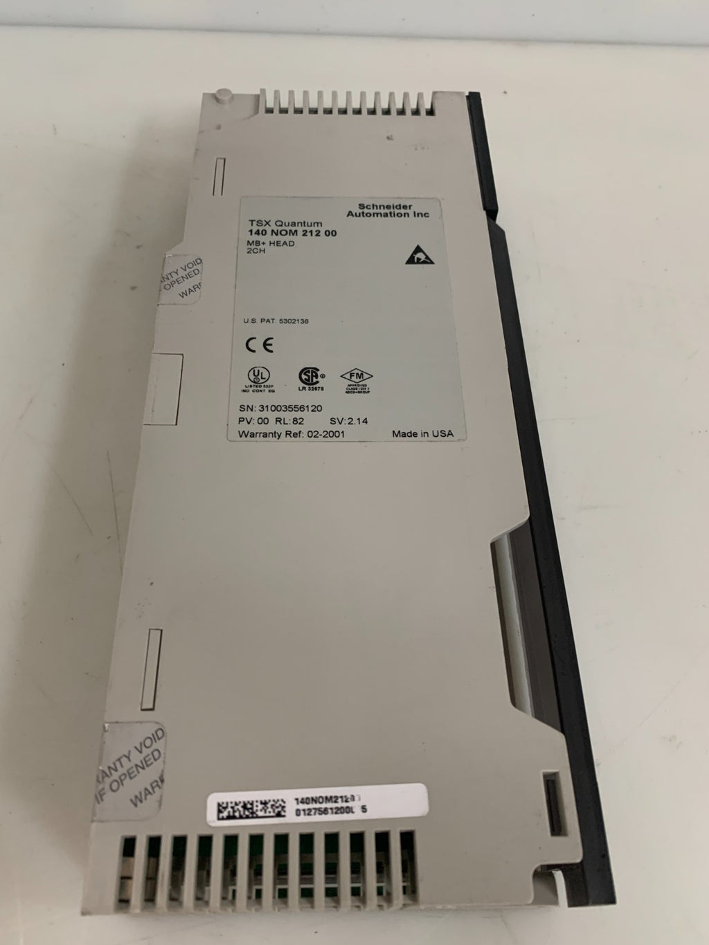 SCHNEIDER TSX QUANTUM MB+ HEAD 2 CH. 140 NOM 212 00