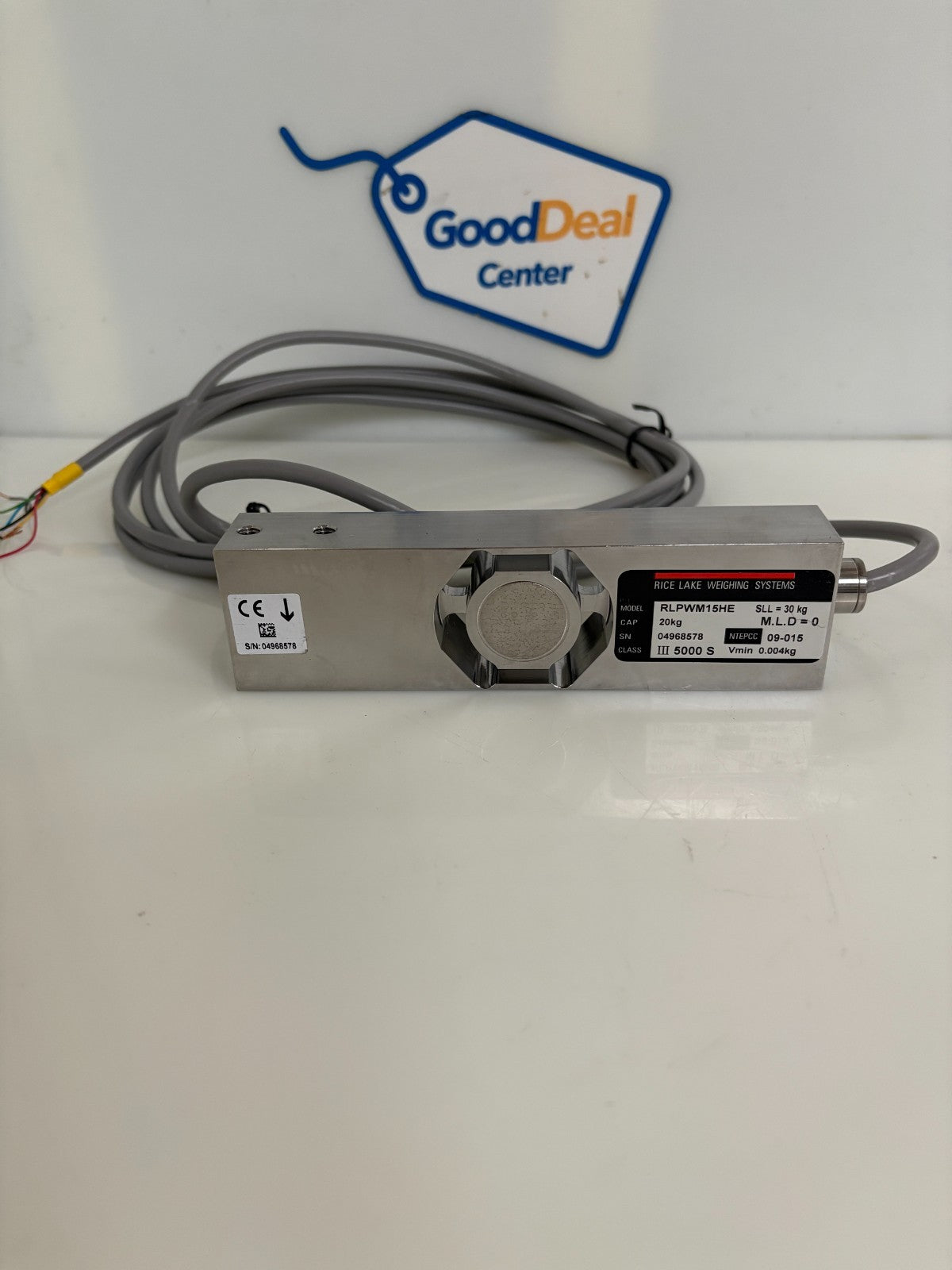 RICE LAKE SCANPRO 20KG LOAD CELL RLPWM15HE
