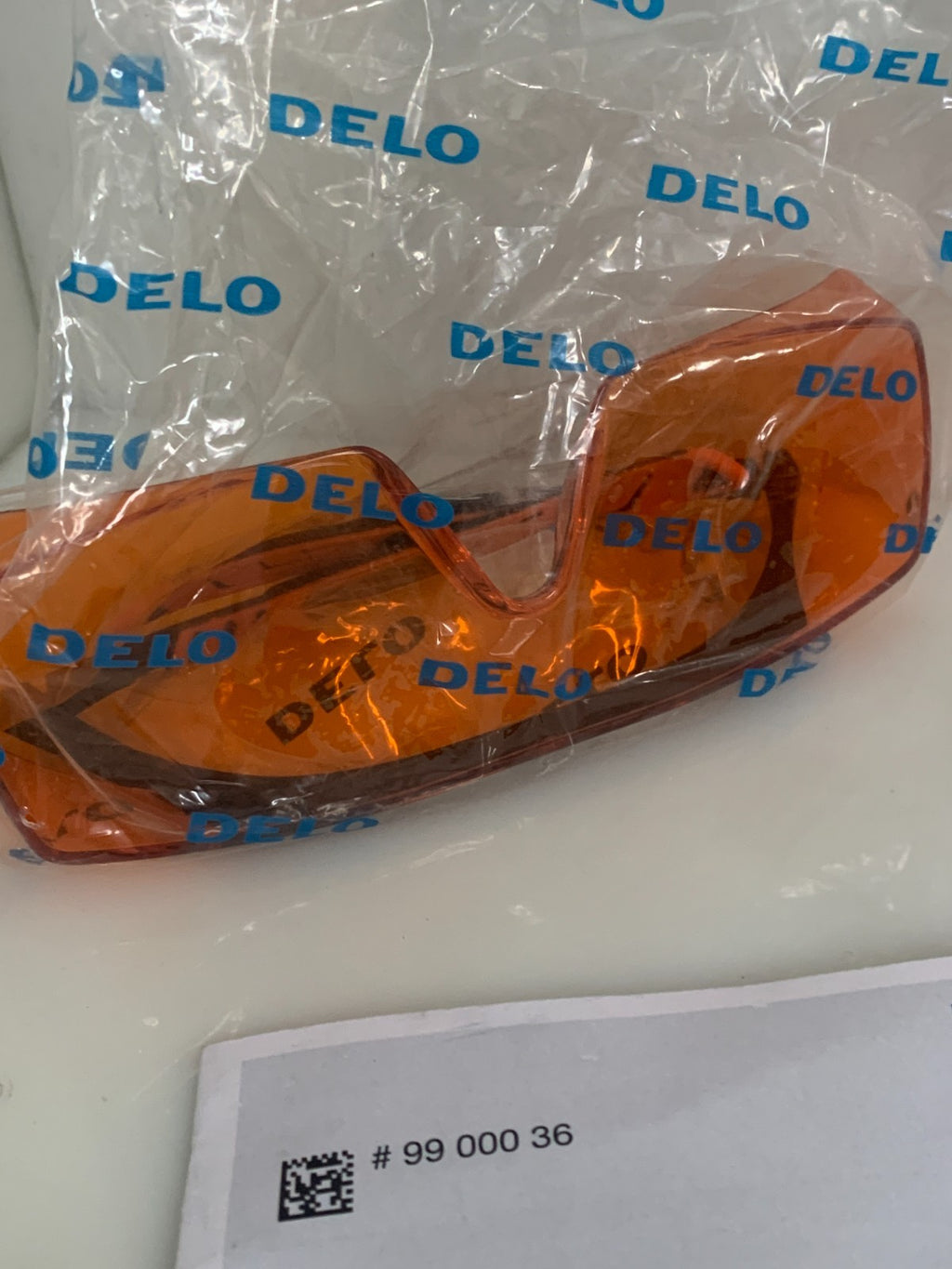 LOT OF 3 DELO UV SAFETY GLASS #95200481