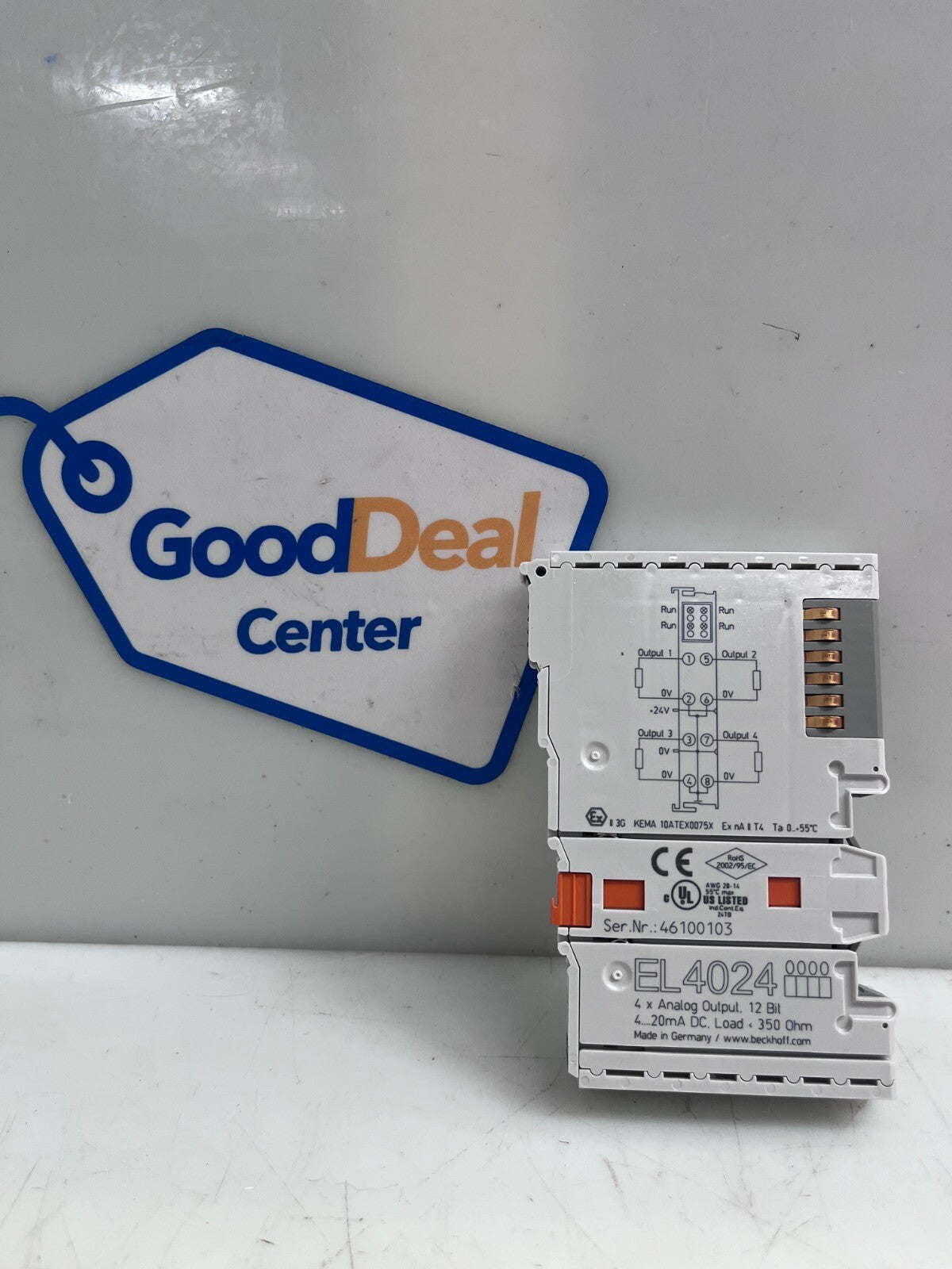 BECKHOFF EL4024-0000 PLC Module Ethercat Terminal 46100103