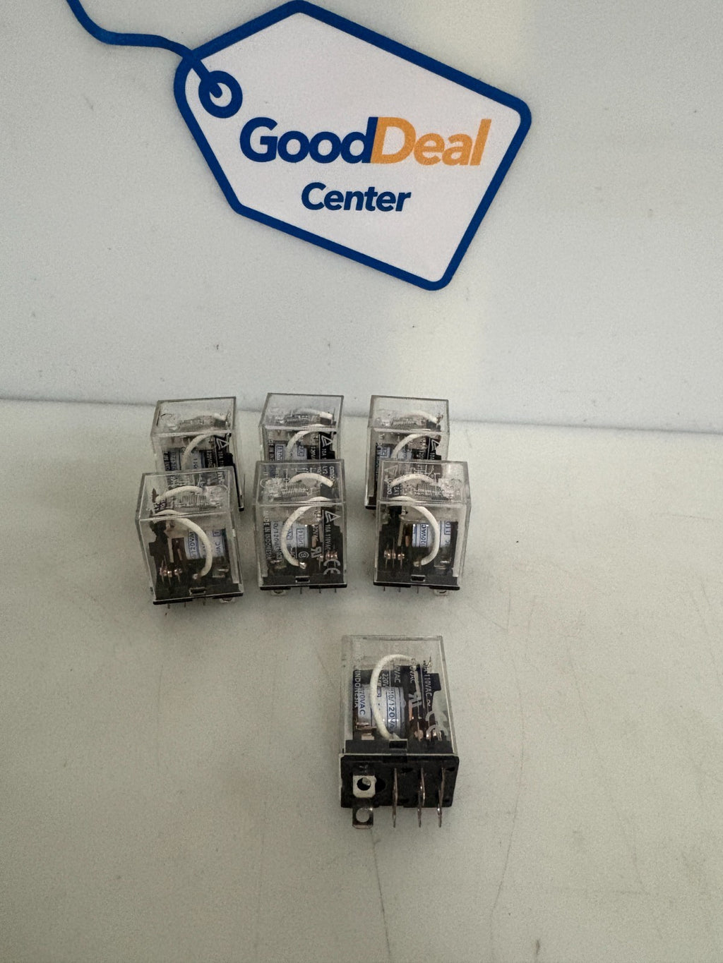 LOT OF 7 OMRON RELAY LY20