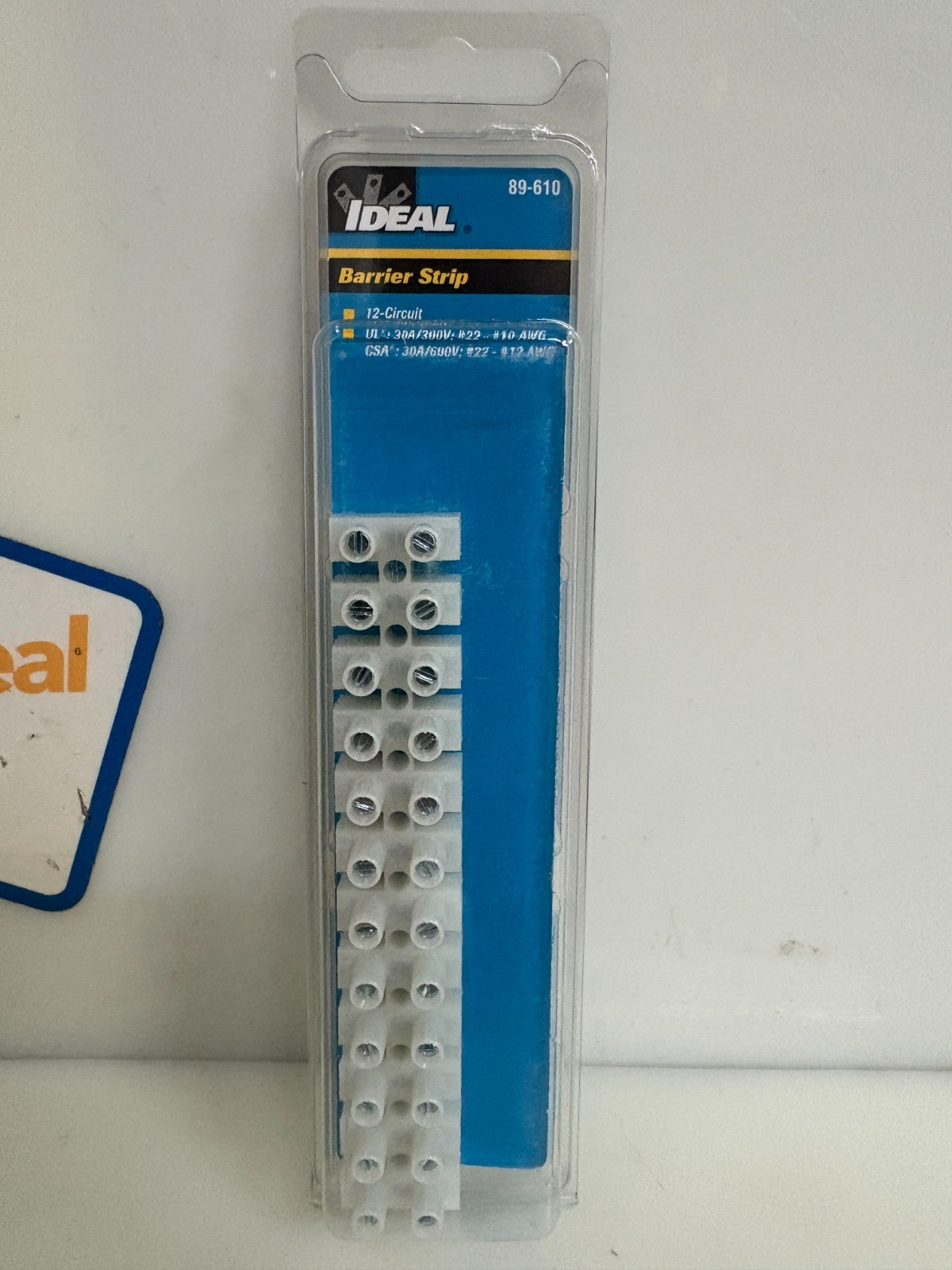 LOT OF 9 IDEAL 12 CIRCUIT BARRIER STRIP #89-6101
