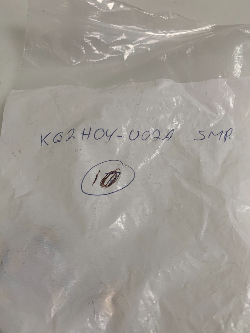 Bag of 10 SMC KQ2H04-402A KQ2H04402A One touch Brass Male Connector