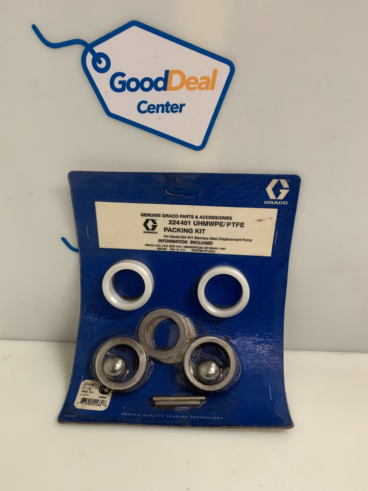 GRACO PACKING KIT 224 401 UHMWPE/PTFE