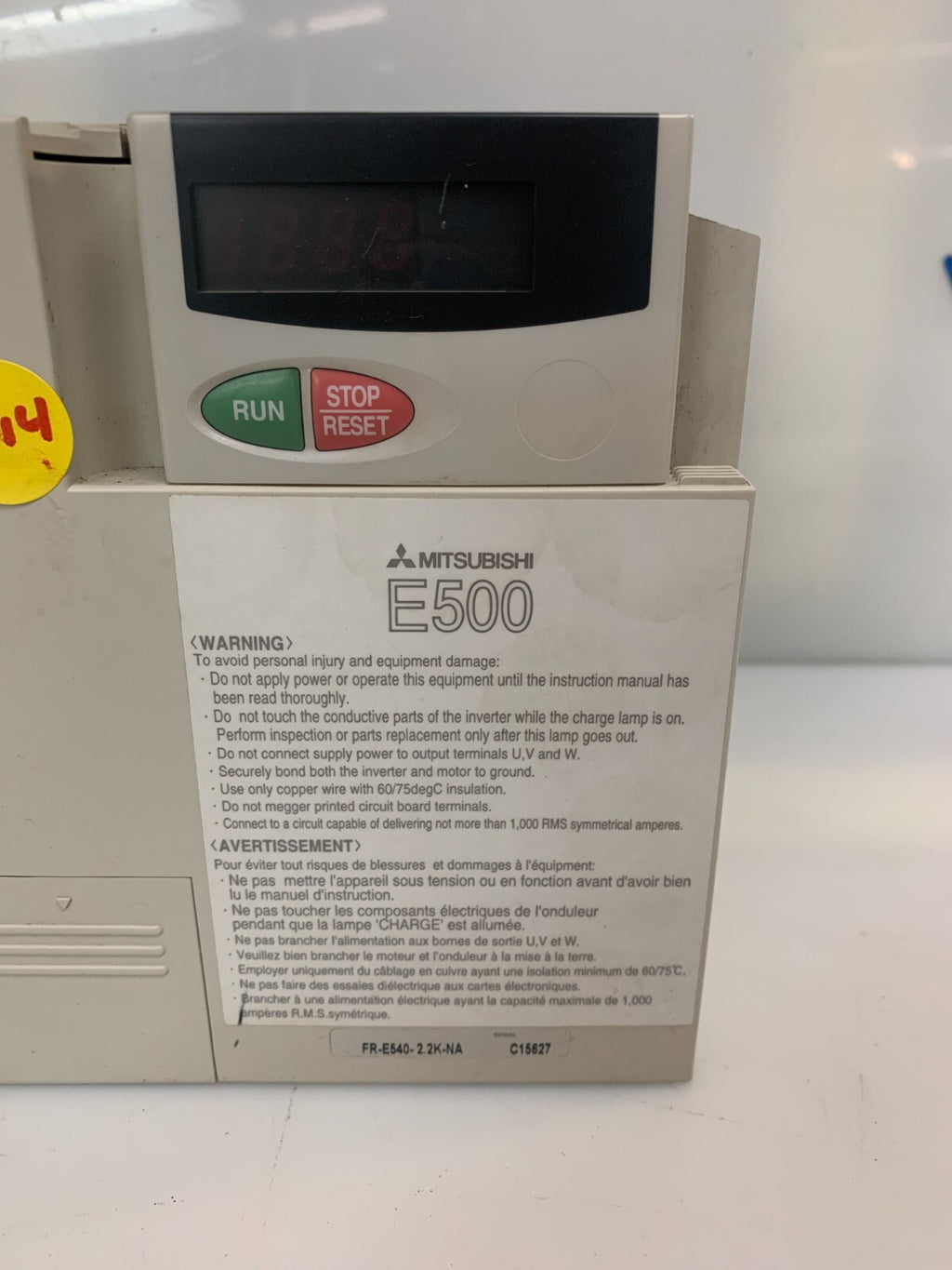 Mitsubishi E500 Inverter FR-E540-2.2K-NA