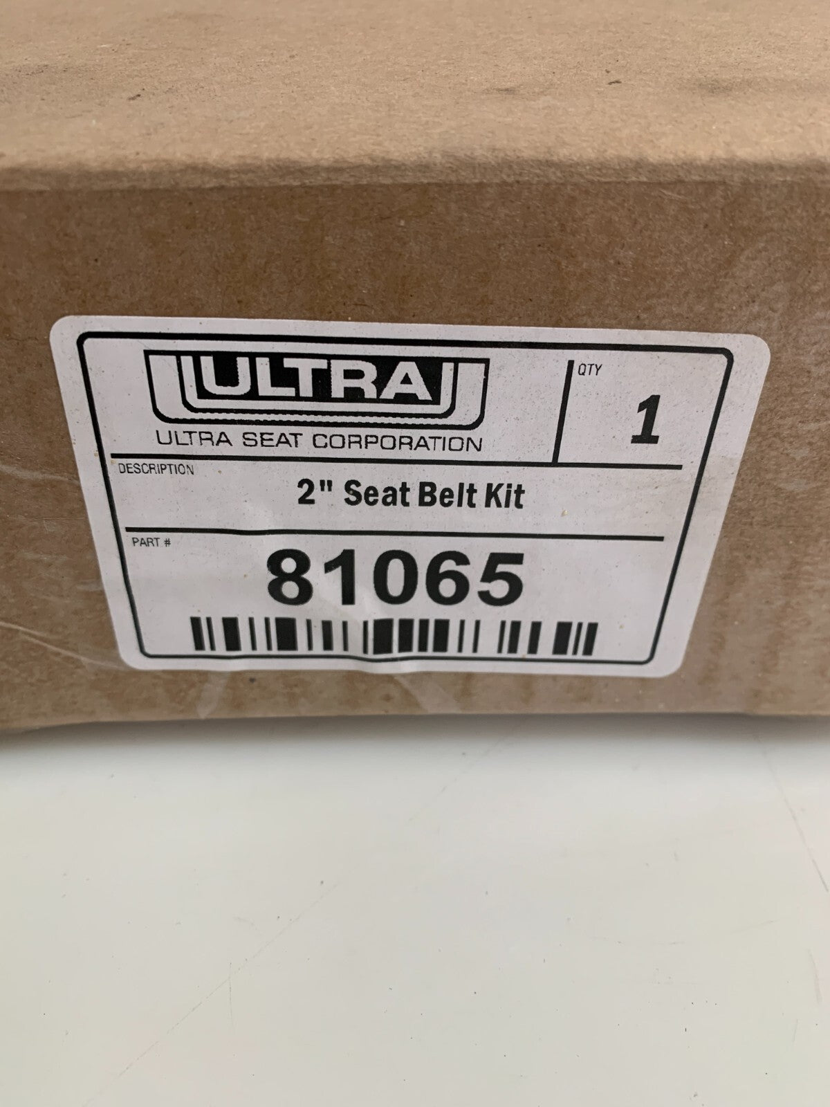 ULTRA SEAT CORP 2" SEAT BELT KIT 81065