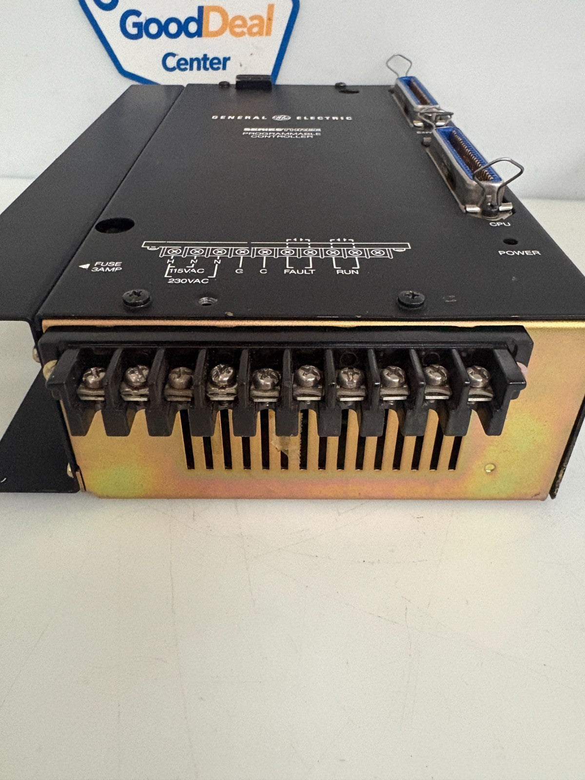 GENERAL ELECTRIC SERIES THREE PROGRAMMABLE CONTROLLER IC630PWR310A 3