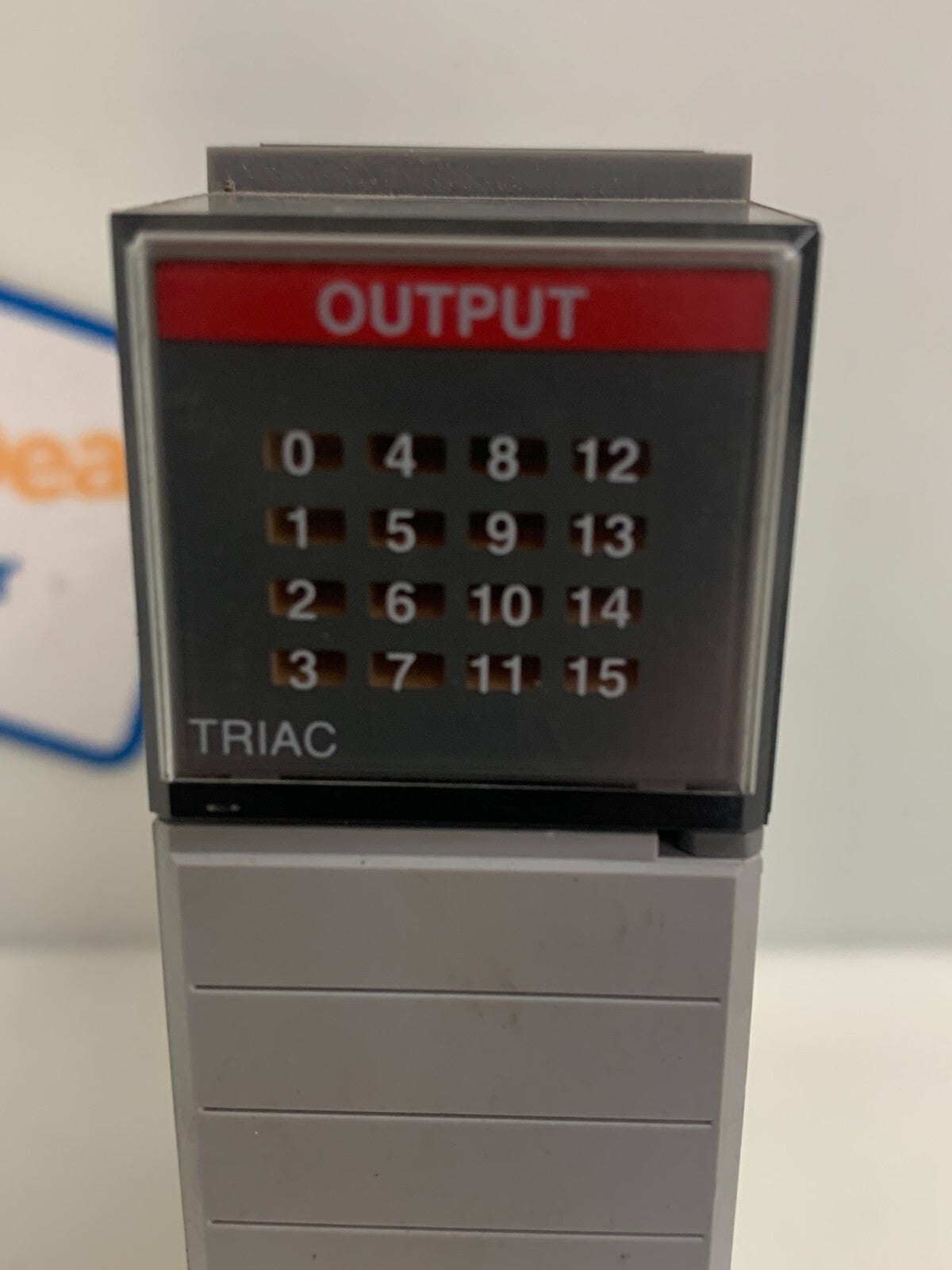 ALLEN BRADLEY SLC 500 OUTPUT MODULE 1746-OA16 SER D1