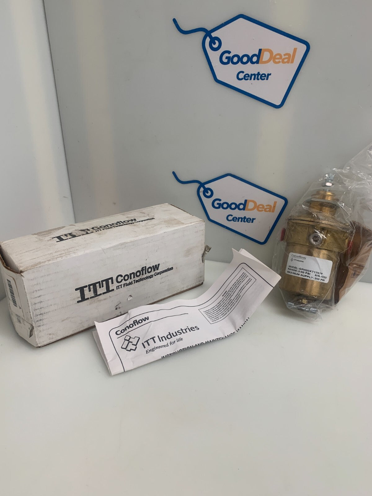 ITT / ConoFlow  0-60 PSI  Pressure Regulator  GFH20XT1767F
