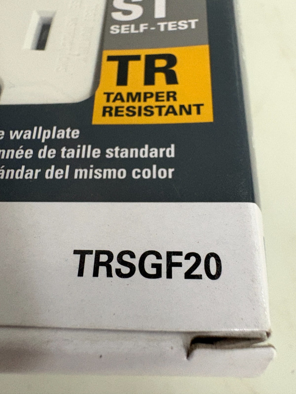 LOT OF 3 EATON GFCI SELF TEST RECEPTACLE #TRSGF202