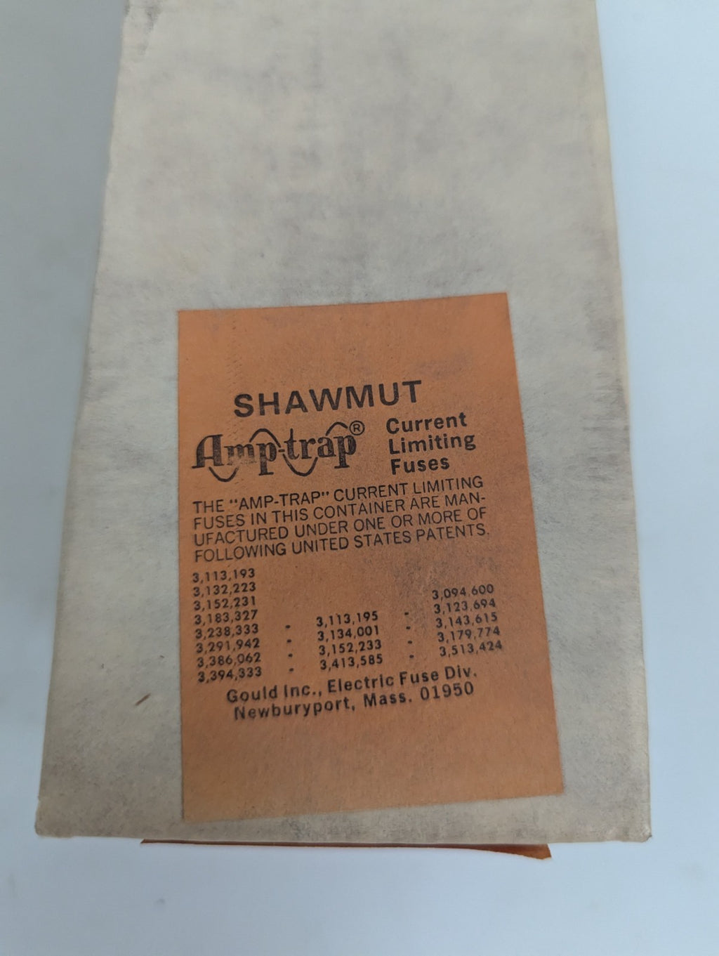 ENGLISH ELECTRIC HRC FUSES CLM 600