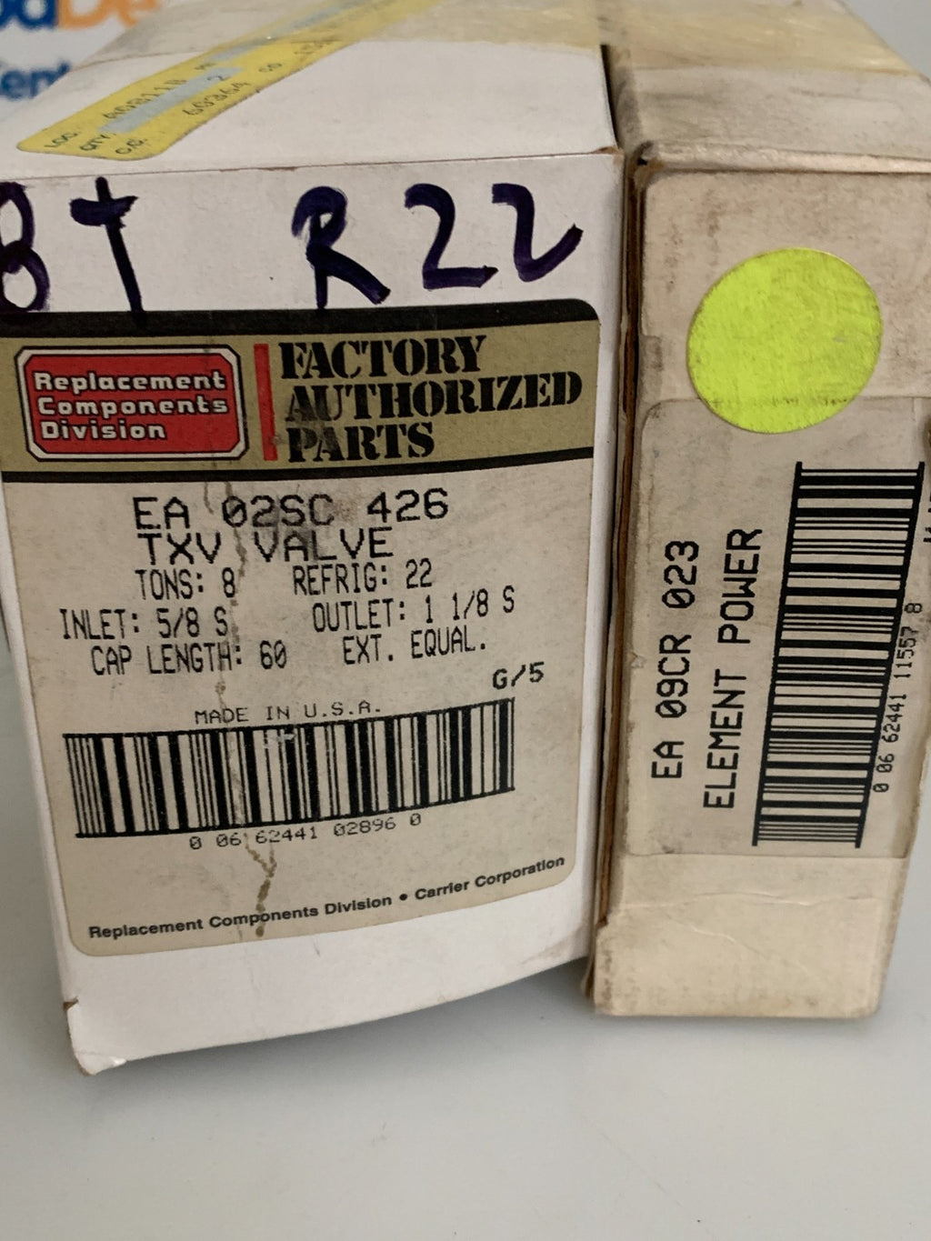 CARRIER TXV VALVE EA 02SC 426