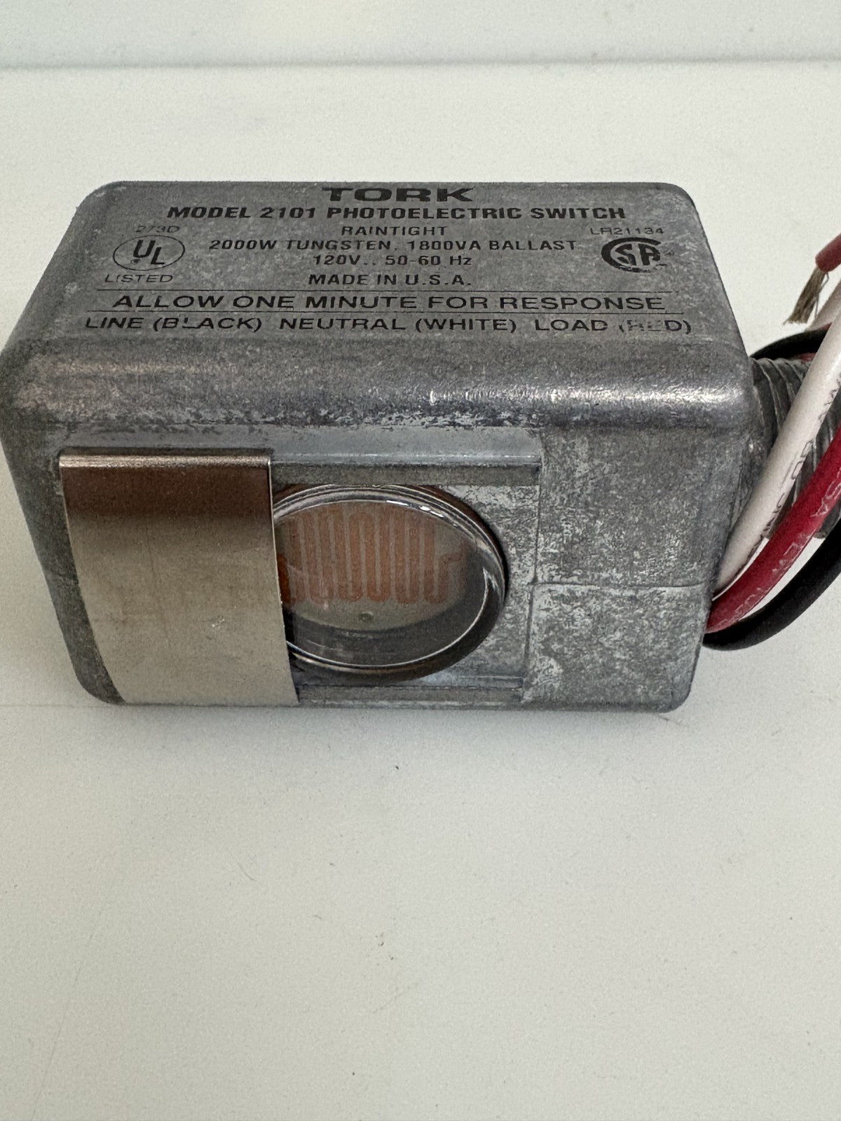 TORK H DUTY PHOTOCONTROL RAINTIGHT SWITCH #2101