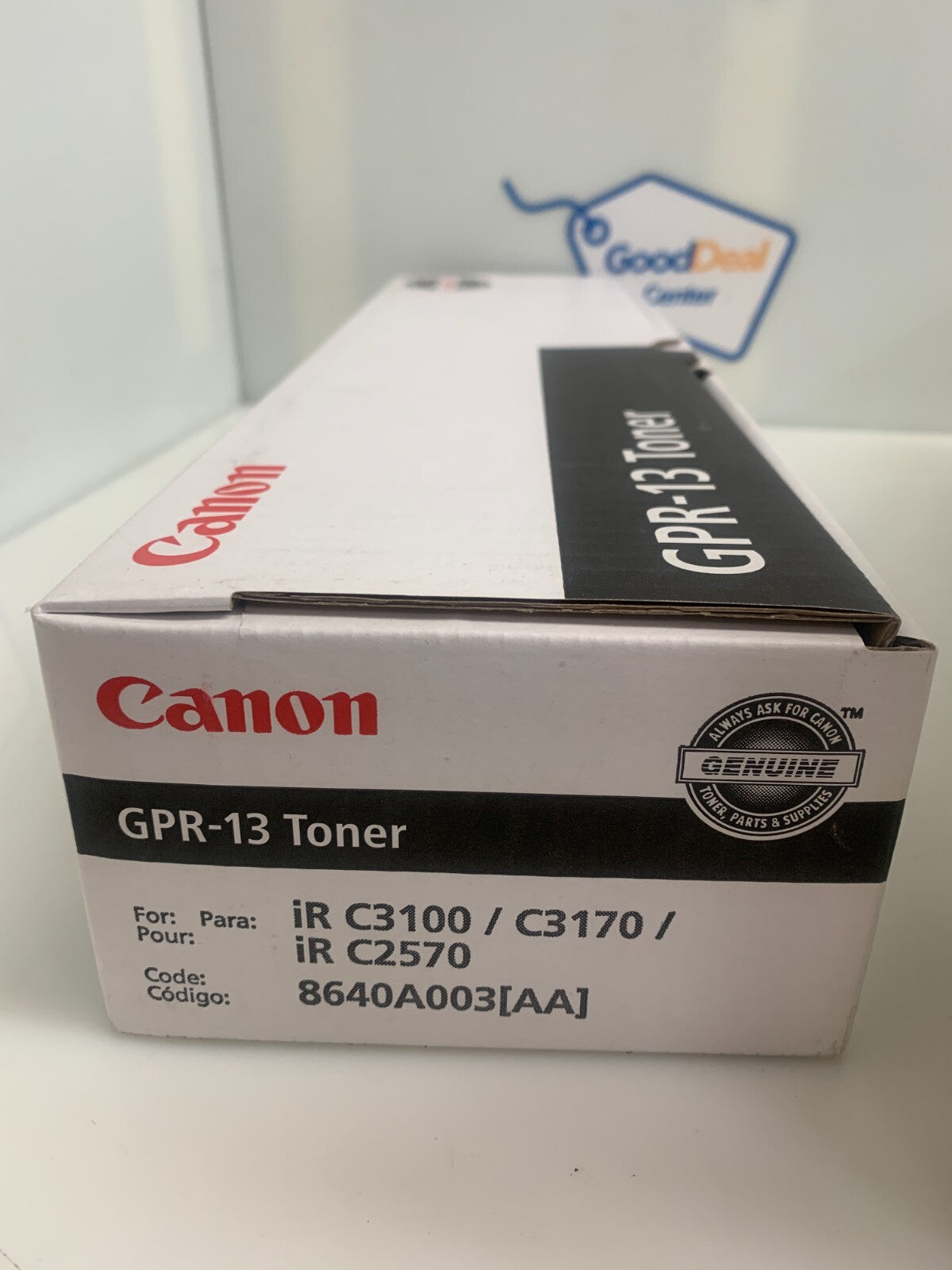 LOT OF 2 Canon 8640A003AA GPR13 Black Toner