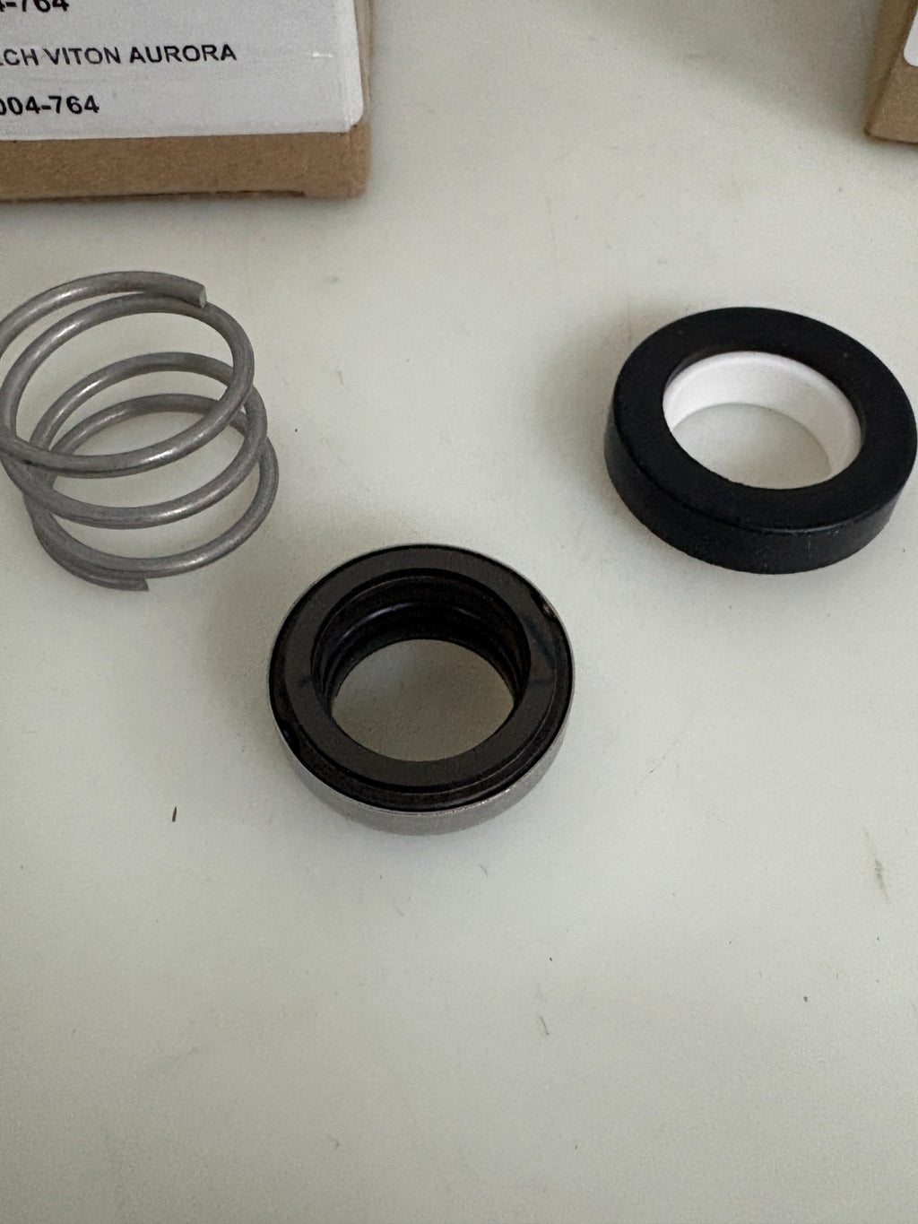 LOT OF 2 HISCO MECHANICAL SEAL MECH VITON AURORA 712-1004-764
