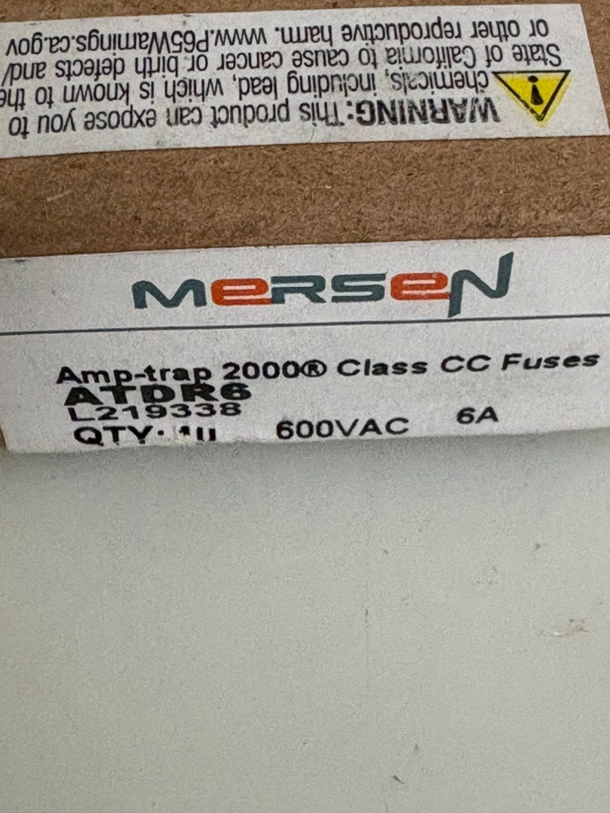 MERSEN AMPTRAP 2000 FUSE ATDR6
