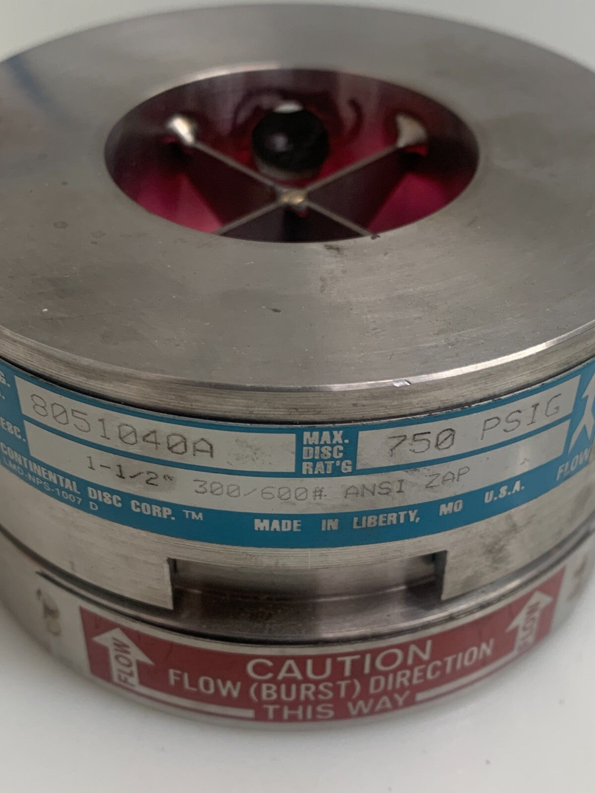 CONTINENTAL CORP   Rupture Disc   8051040A
