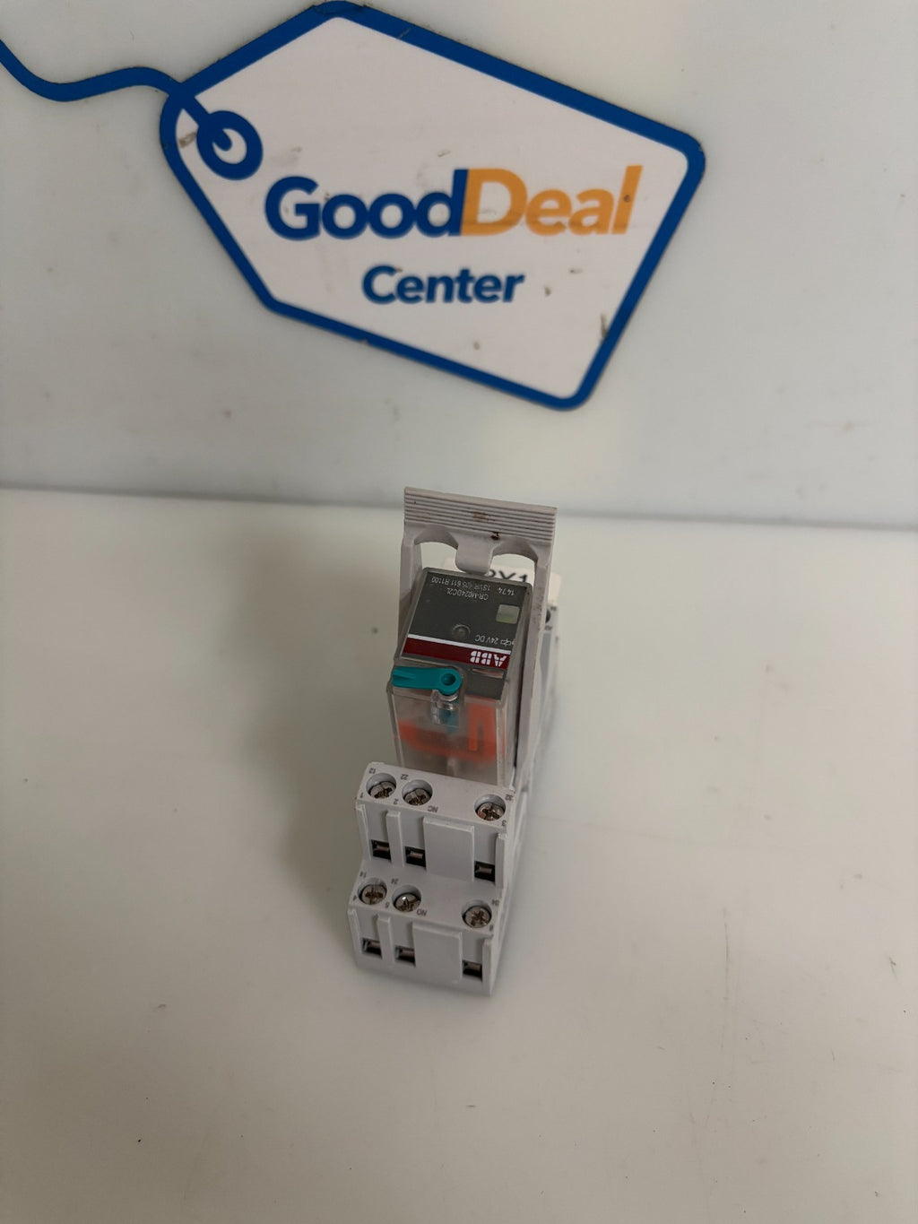 ABB RELAY MODULE CR-M024DC2L W/ABB CR-M3SS BASE AND CR-P/M 22 PROTECTIVE MODULE0