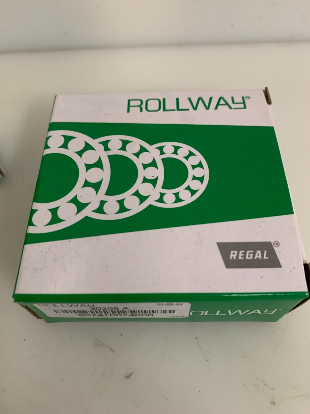 LOT OF 2  ROLLWAY METRIC TAPER BEARING 25X52X16.25 MM #30205  A