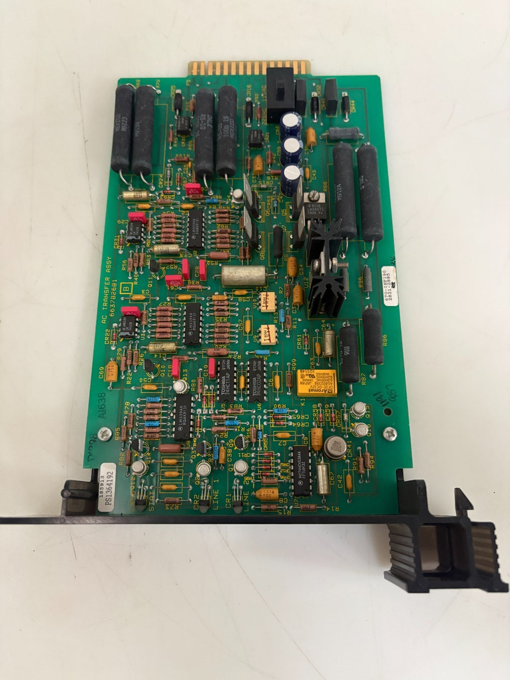BAILEY ABB AC TRANSFER MODULE 6637827B11