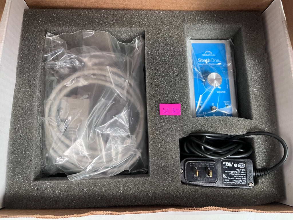 GLOBALMEDIA StethOne GMD5001 Telephonic Stethoscope Digital Base Unit