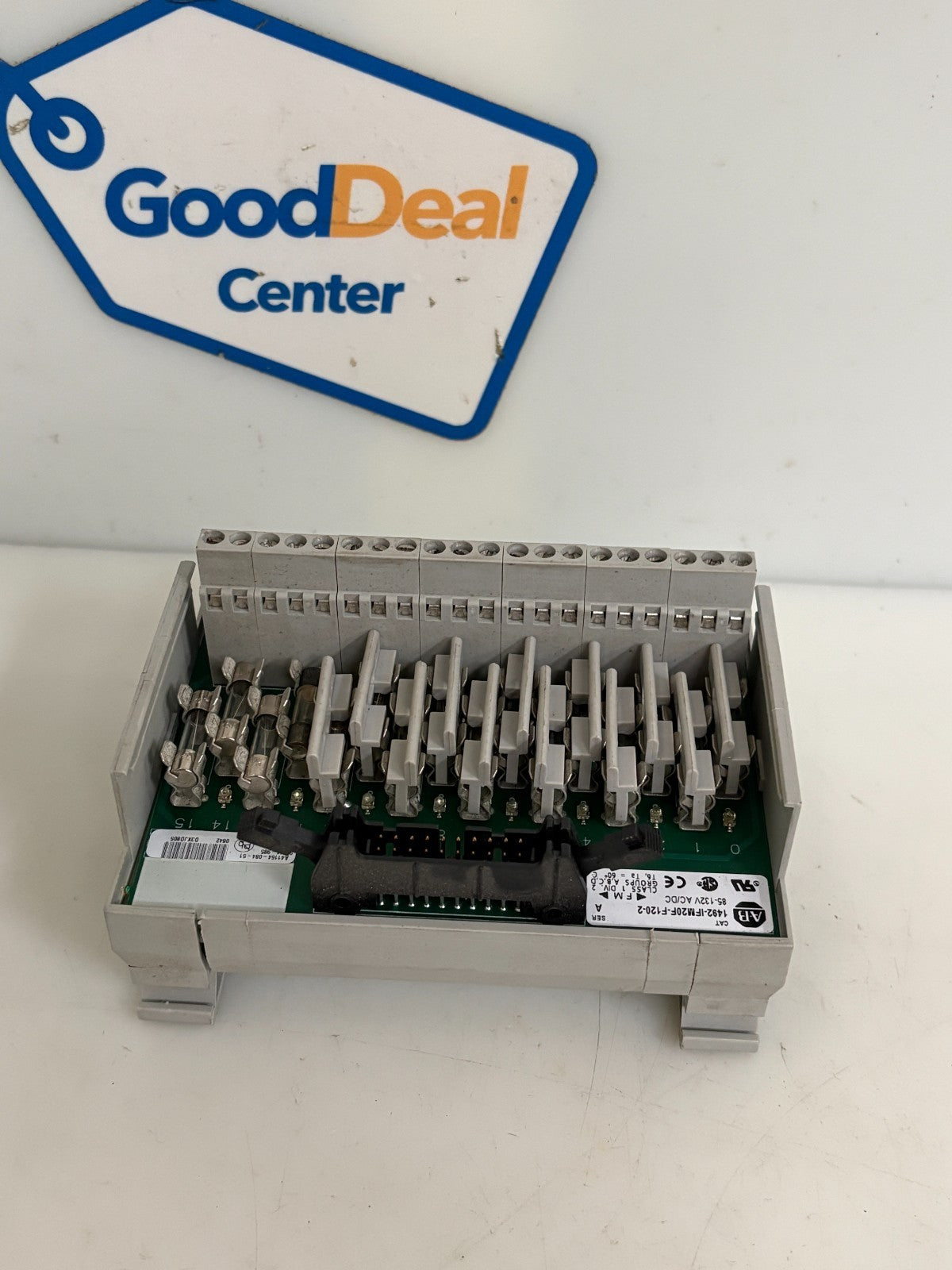 ALLEN BRADLEY FUSIBLE ANALOG INTERFACE MODULE 1492-IMF20F-F120A-2