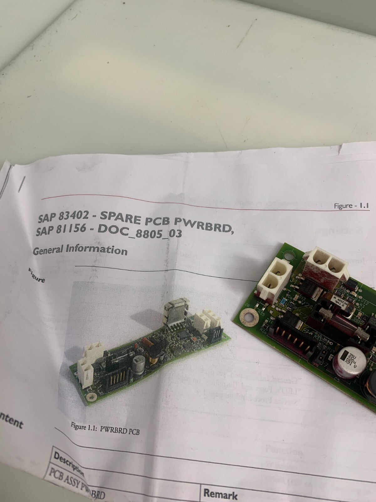 XEIKON SAP 83402 PCB Power Circuit Board