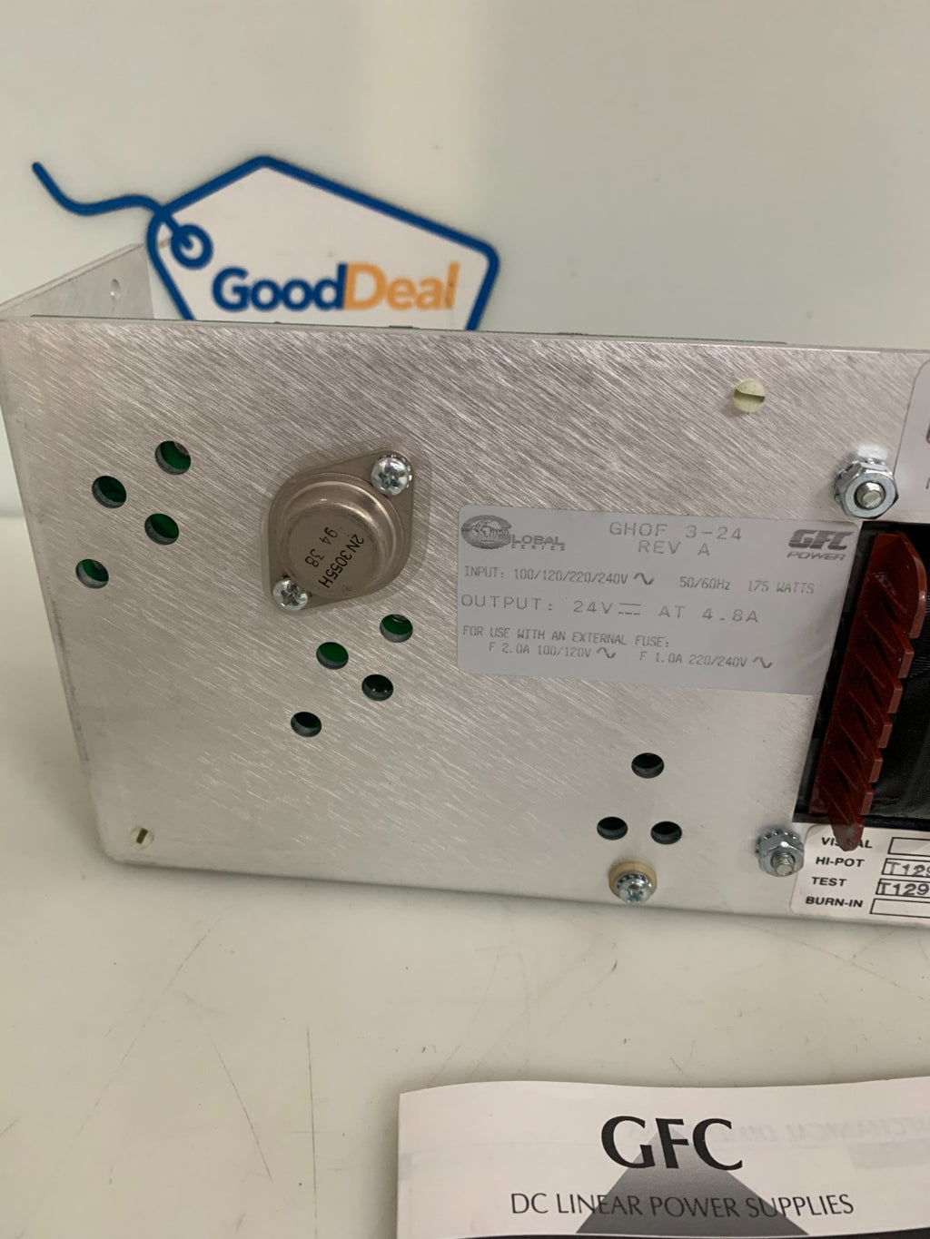 GFC POWER POWER SUPPLY GHOF 3-24 REV A
