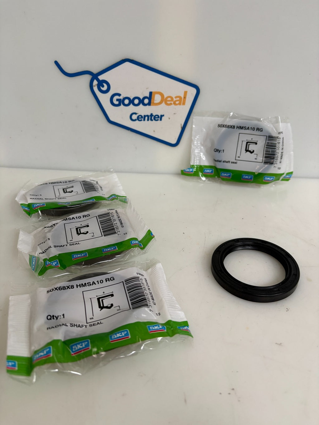 LOT OF 5 SKF RADIAL SHAFT SEAL 50X68X8 #HMSA10 RG