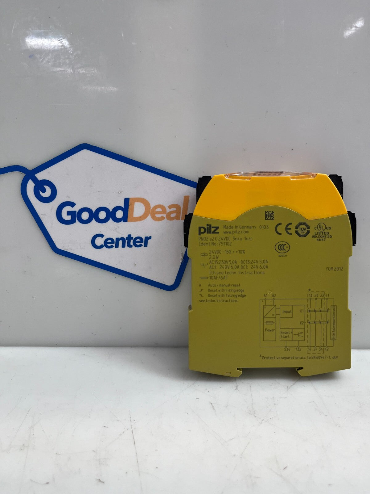 PILZ 751102 PNOZ s2 C 24VDC 3n/o 1n/c  Safety Relay