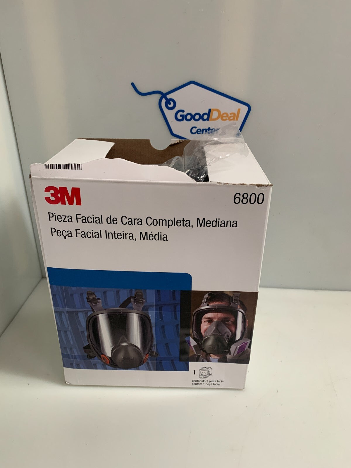 3M 6800 Full Face Respirator Size Medium Full Face Mask New in Box0
