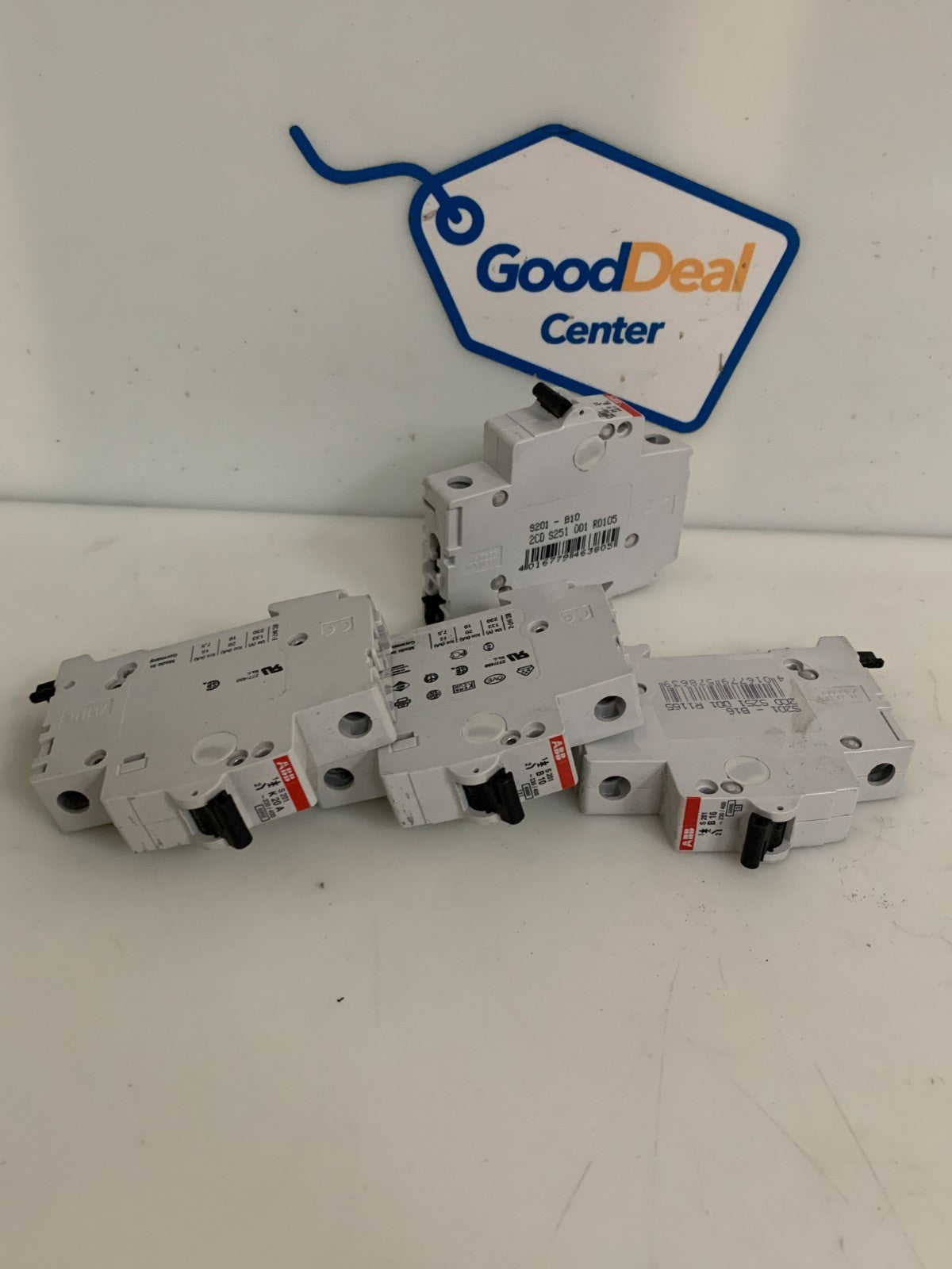 LOT OF 4  ABB CIRCUIT BREAKER S201-B10