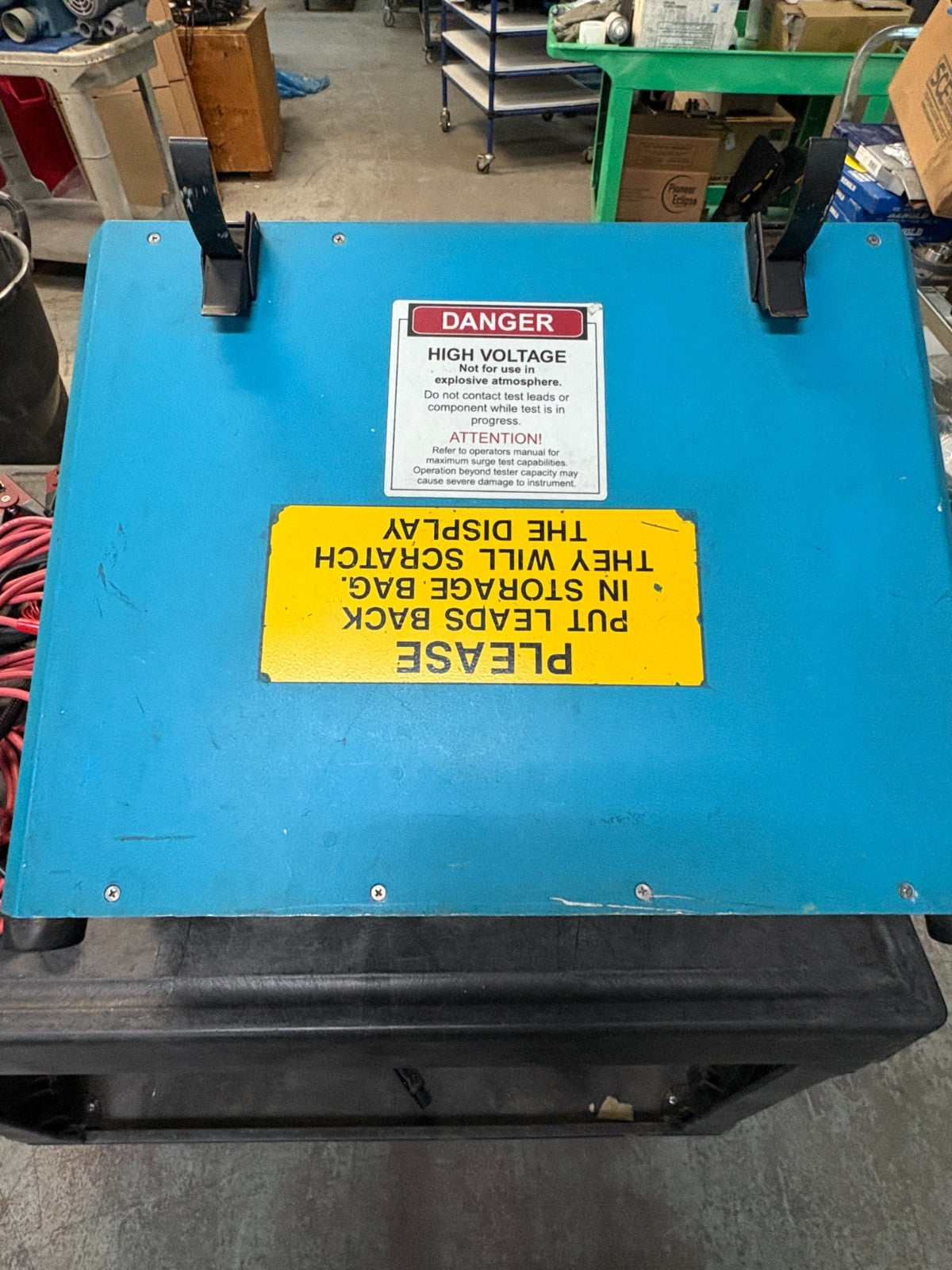 MEGGER BAKER SKF AWAIV-12 STATIC MOTOR ANALYZER5