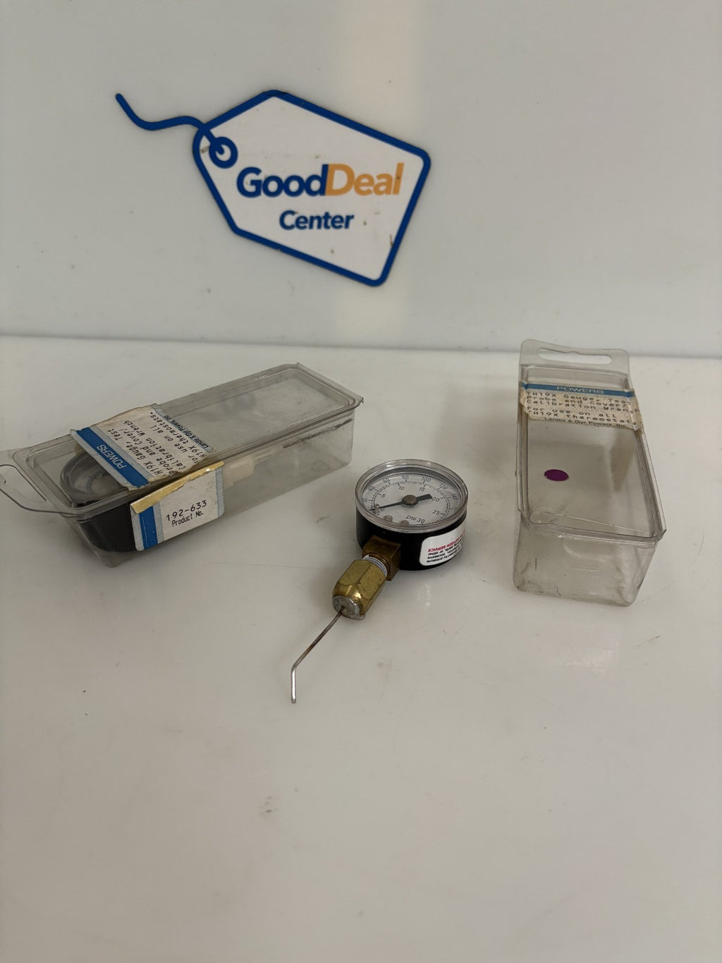LOT OF 2 POWERS TEST GAUGE WITH PROBE 192-633