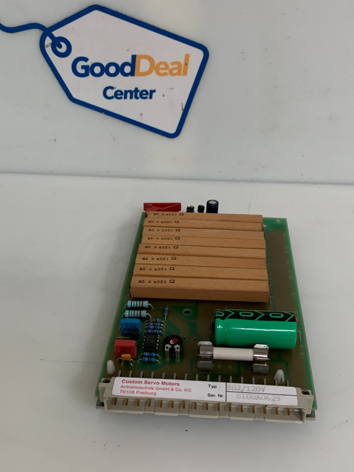 SIEMENS CUSTOM SERVO MOTOR BOARD PL EA 344082-01 TZ B52/120V