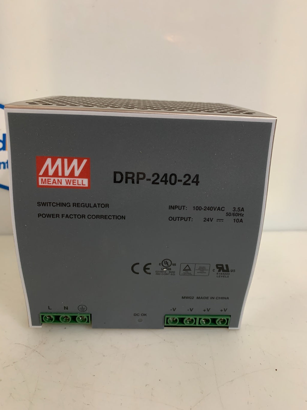 MEAN WELL SWITCHING REGULATOR DRP-240-241