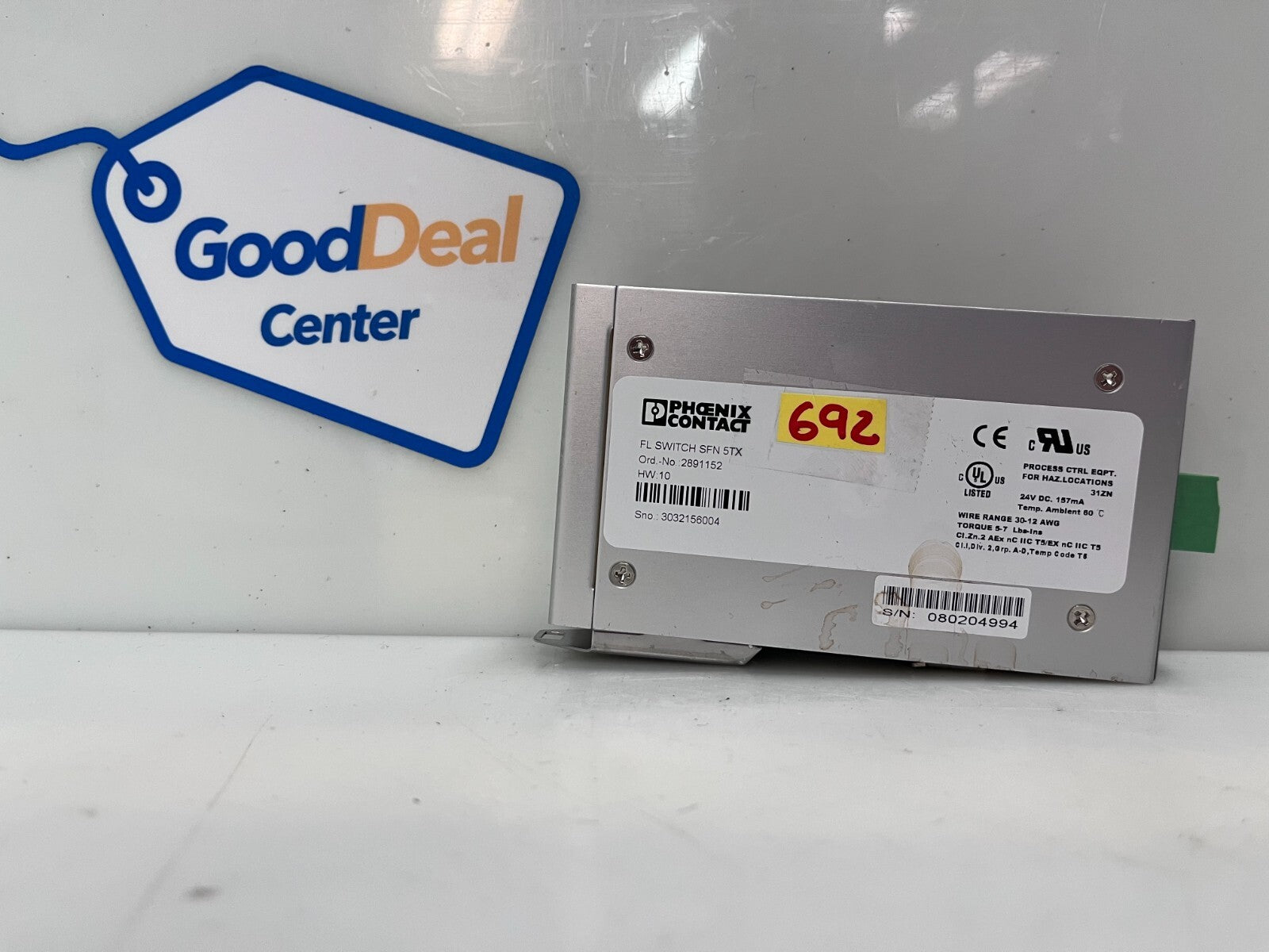 Phoenix Contact 2891152 FL Switch SFN 5TX (USED)