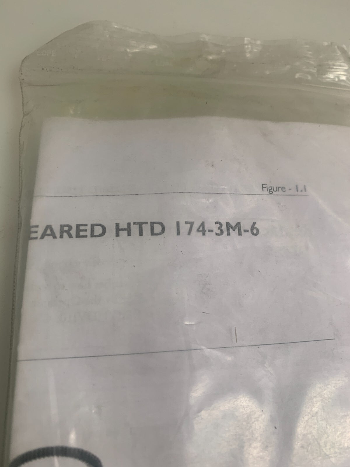 LOT OF 5  XEIKON HTD174-3M-6 GEARED BELT #69221